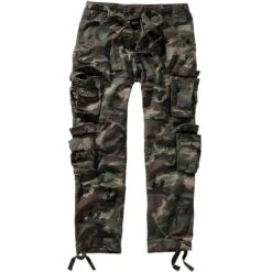 Brandit Pure Slim Fit Trousers Woodland