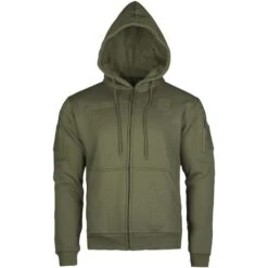 Mil-Tec Tactical Zipped Hoodie Ranger Green