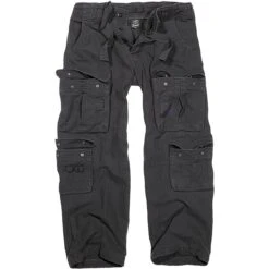 Brandit Pure Vintage Trousers Black