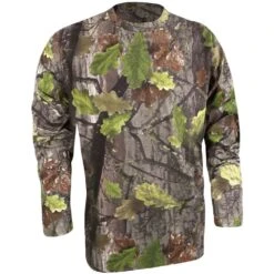 Jack Pyke T-Shirt Long Sleeve English Oak Evolution